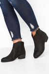 Yours Extra Wide Fit Western Ankle Boots thumbnail 1