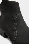 Yours Extra Wide Fit Western Ankle Boots thumbnail 3