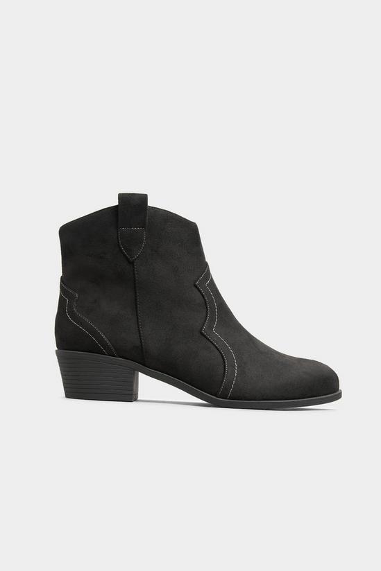 Yours Extra Wide Fit Western Ankle Boots 4