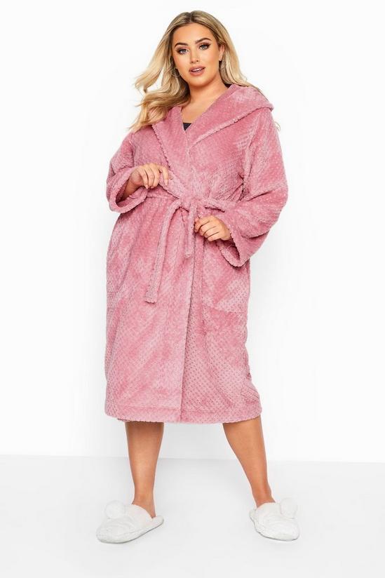 Yours Piped Waffle Robe 1