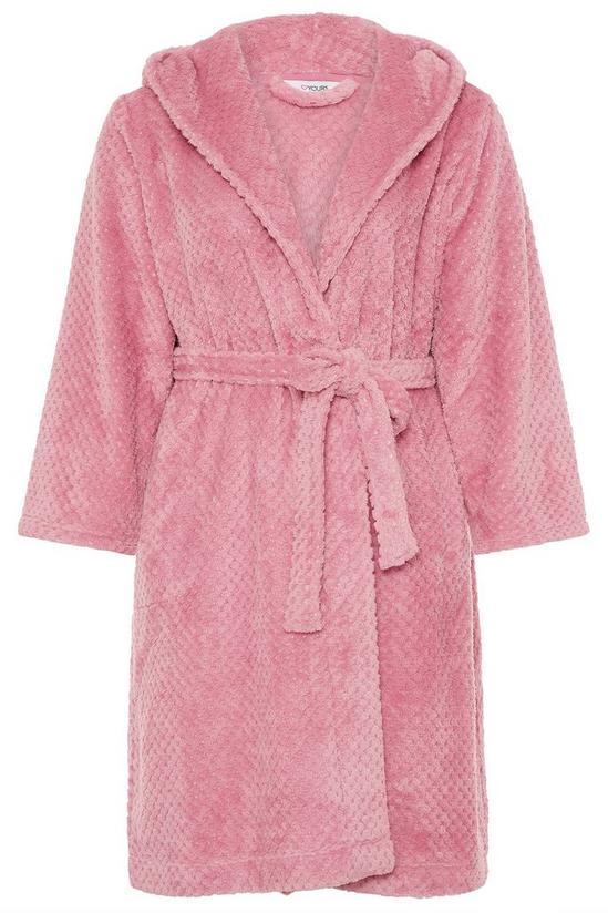 Yours Piped Waffle Robe 2
