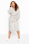Yours Hooded Dressing Gown thumbnail 1