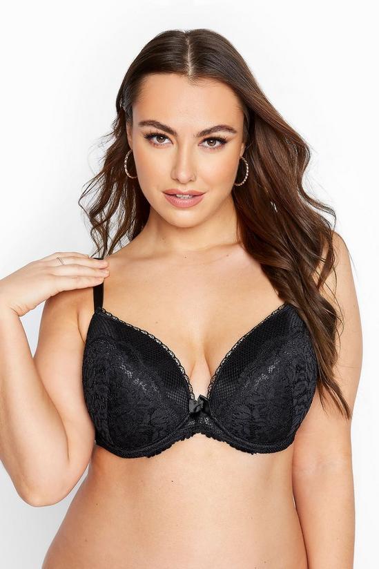 Yours Lace Plunge Bra 1