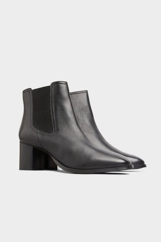 Yours Leather Heeled Chelsea Boots 1
