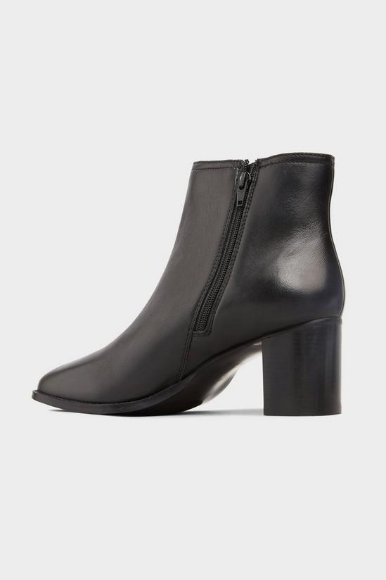 Yours Leather Heeled Chelsea Boots 4