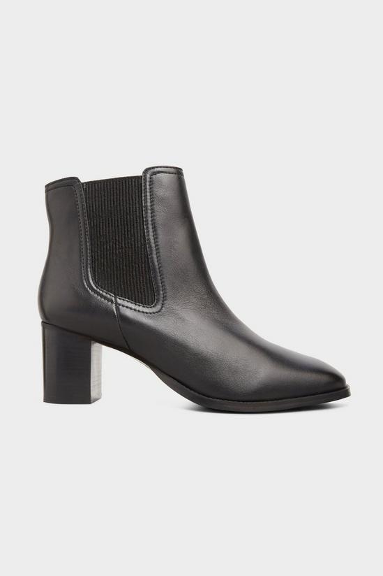 Yours Leather Heeled Chelsea Boots 5