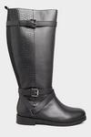 Yours Extra Wide Fit Calf Knee High Riding Boots thumbnail 2