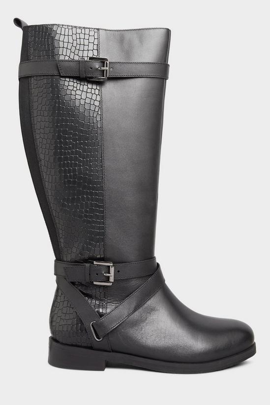 Yours Extra Wide Fit Calf Knee High Riding Boots 2