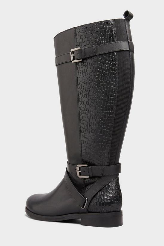 Yours Extra Wide Fit Calf Knee High Riding Boots 3