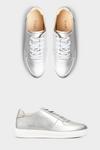 Yours Extra Wide Fit Faux Leather Trainers thumbnail 2