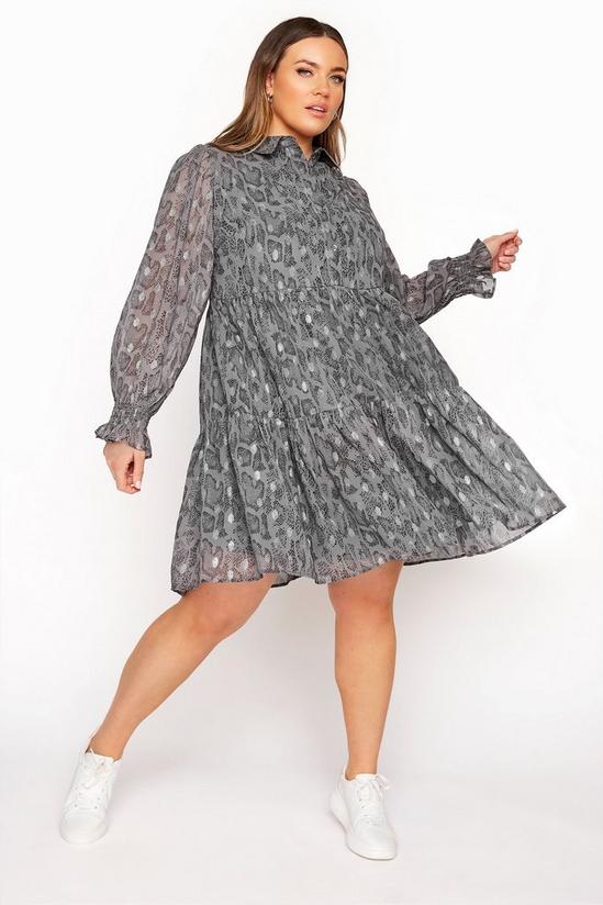 Yours Tiered Shirt Dress 5