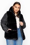 Yours Faux Fur Padded Coat thumbnail 1
