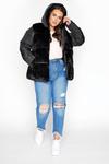 Yours Faux Fur Padded Coat thumbnail 4