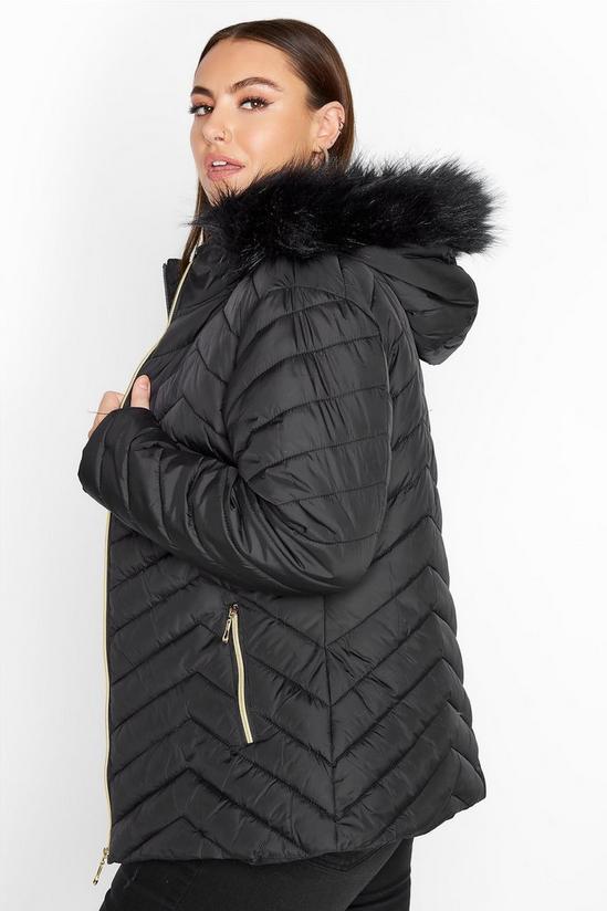 Yours Padded Puffer Coat 1
