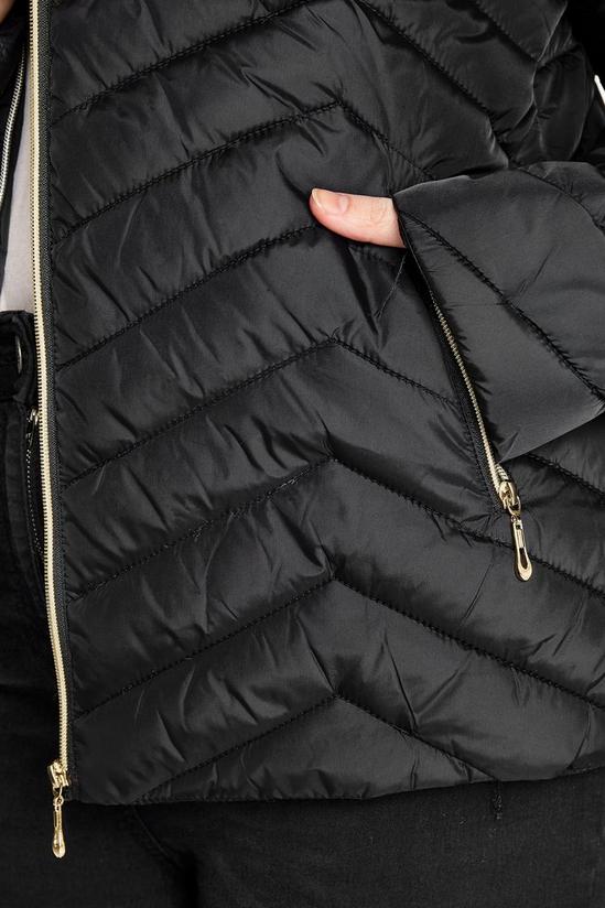 Yours Padded Puffer Coat 5