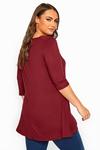Yours 3/4 Sleeve Longline Top thumbnail 5