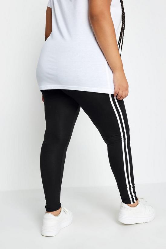 Yours Jersey Tape Leggings 4