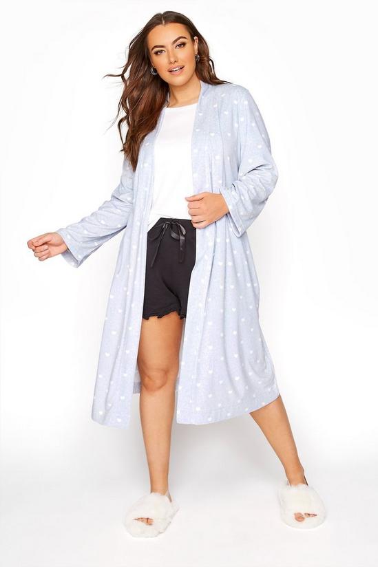Yours Flannel Fleece Dressing Gown 4