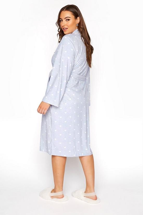 Yours Flannel Fleece Dressing Gown 5