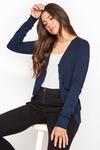 Long Tall Sally Tall Buttoned Knitted Cardigan thumbnail 1