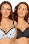 Yours 2 Pack T-Shirt Bras thumbnail 1