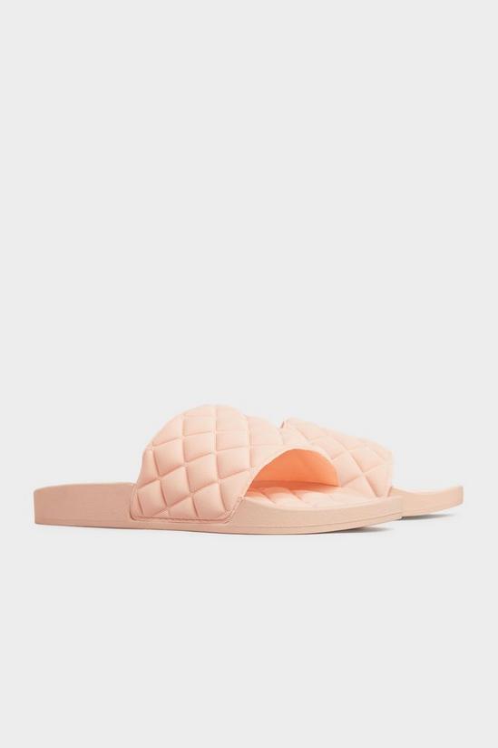 Yours Wide Fit Quilted Sliders 2