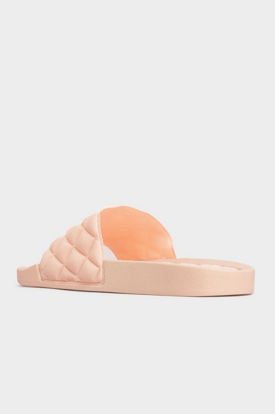 Yours Wide Fit Quilted Sliders 4