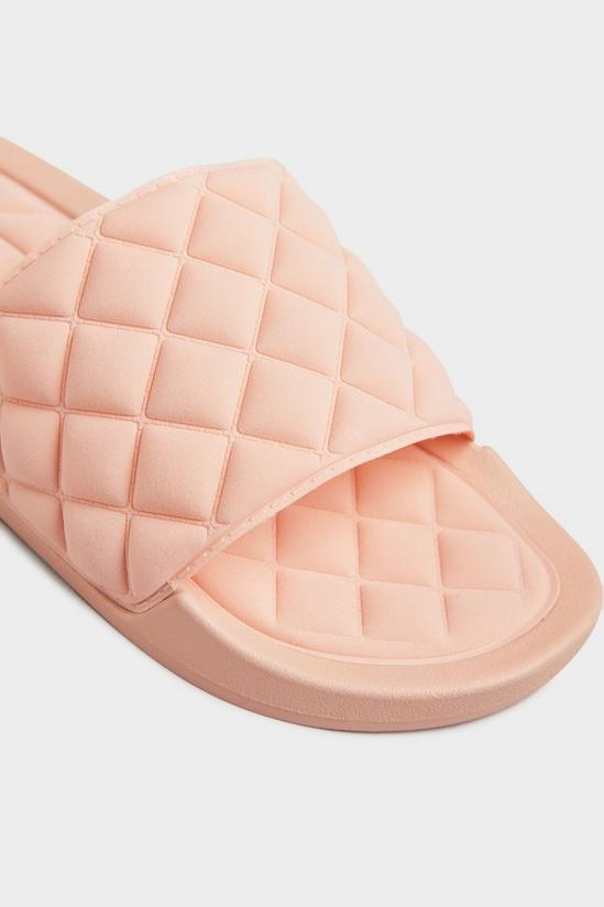 Yours Wide Fit Quilted Sliders 5