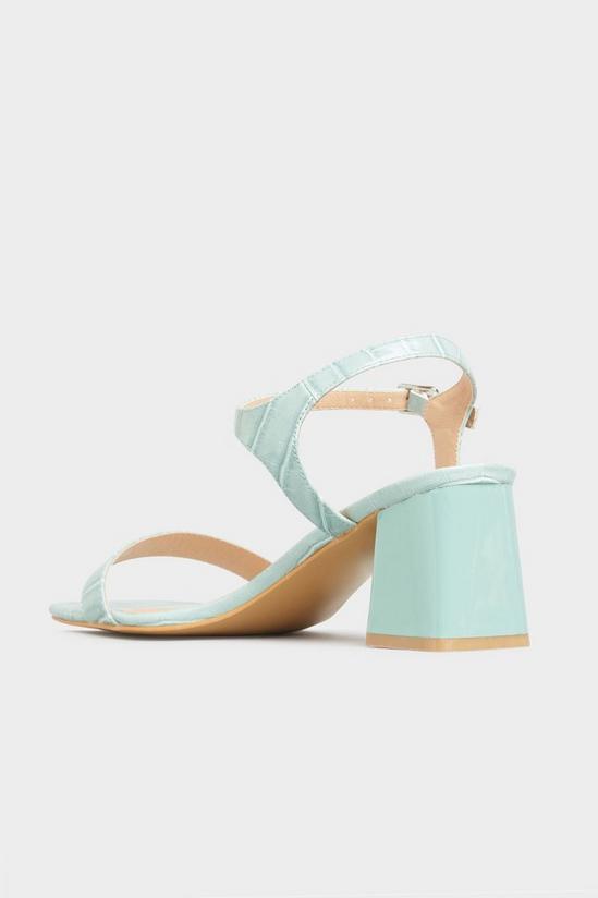 Yours Extra Wide Fit Block Heeled Sandals 5