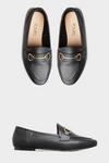 Yours Extra Wide Fit Metal Trim Loafers thumbnail 4