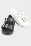 Yours Extra Wide Fit Stud Buckle Sandal thumbnail 4