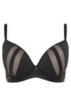 Yours Mesh Panelled Plunge Bra thumbnail 2