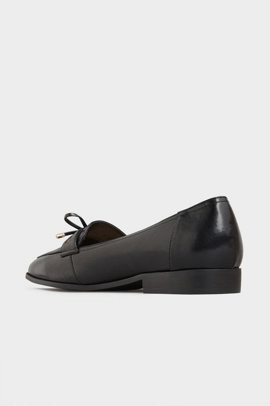 Long Tall Sally Bow Trim Loafers 3