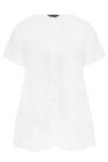 Yours Cotton Broderie Anglaise Peplum Top thumbnail 2