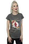 Disney Beauty And The Beast Girl in The Castle Cotton T-Shirt thumbnail 1