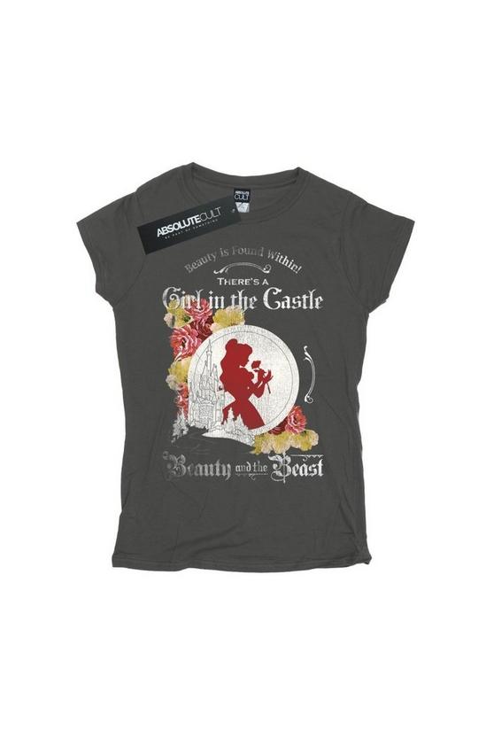 Disney Beauty And The Beast Girl in The Castle Cotton T-Shirt 2