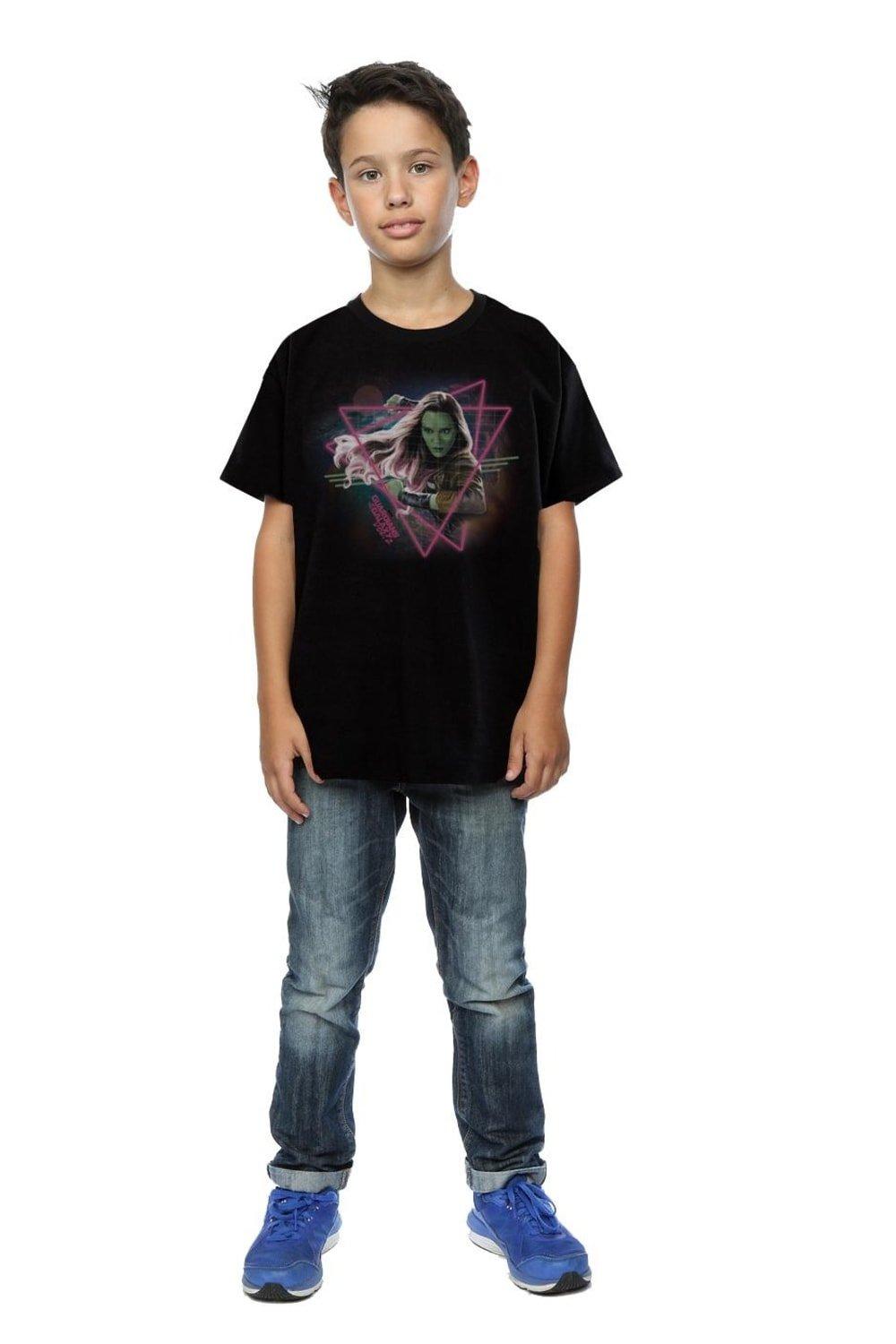 Guardians Of The Galaxy Neon Gamora T-Shirt