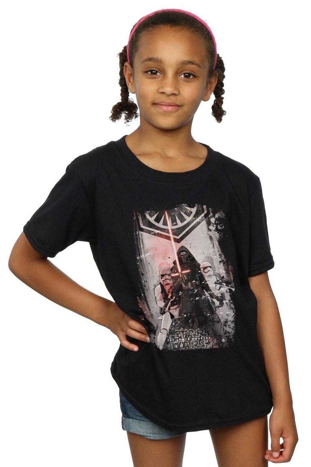 Force Awakens Kylo Ren Stormtroopers Cotton T-Shirt