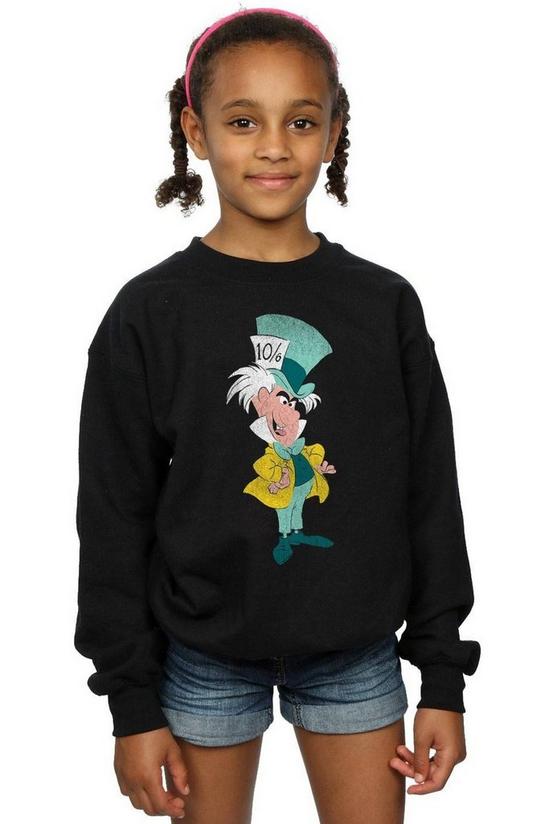 Disney Alice In Wonderland Classic Mad Hatter Sweatshirt 1