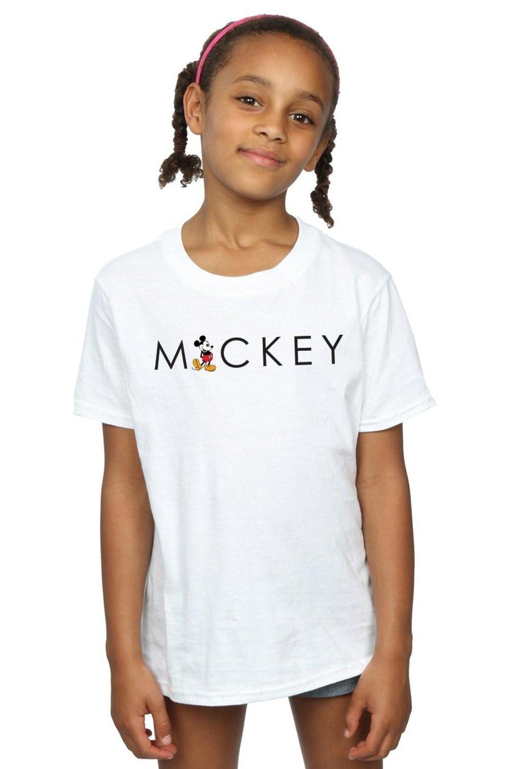 Minnie Mouse Kick Letter Cotton T-Shirt