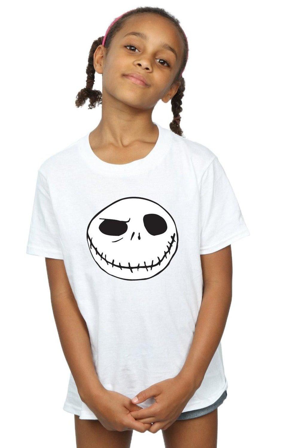 Nightmare Before Christmas Jack’s Big Face Cotton T-Shirt
