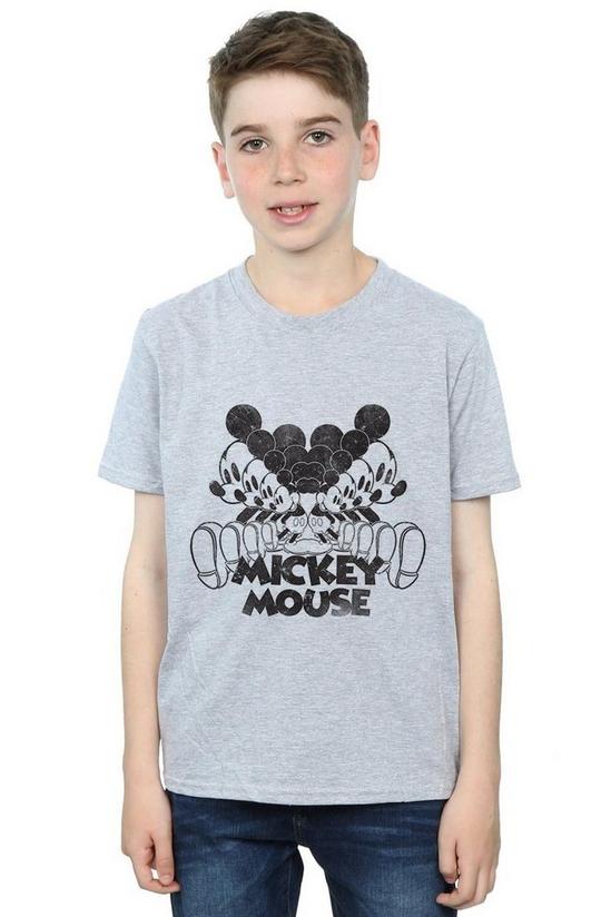 Disney Mickey Mouse Mirrored T-Shirt 1