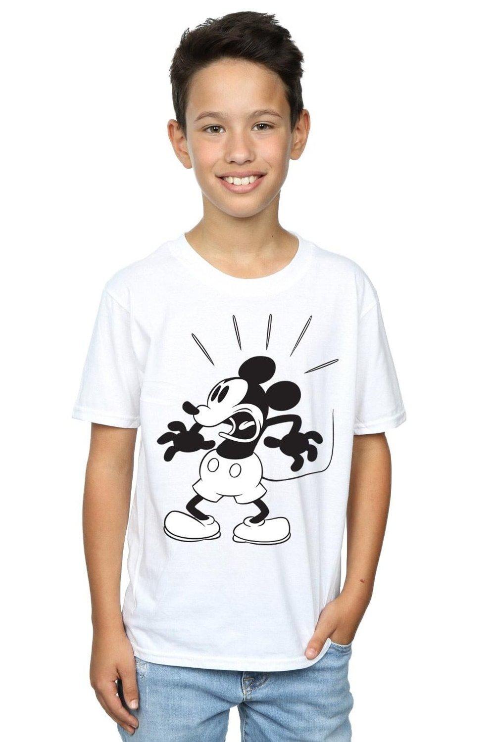 Mickey Mouse Scared T-Shirt
