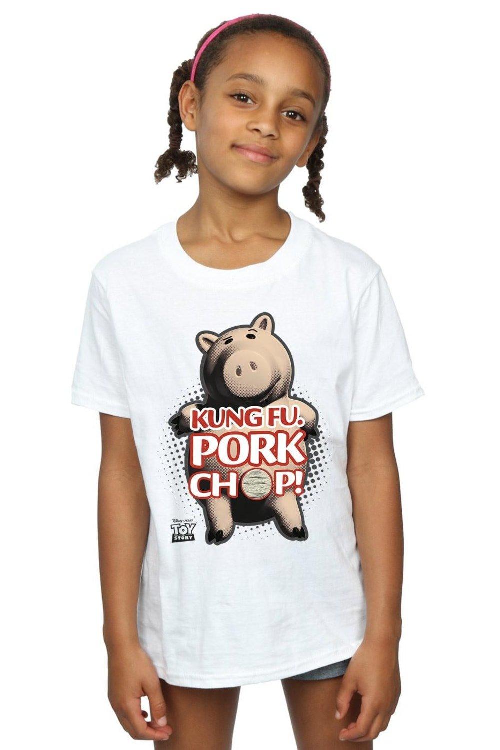 Toy Story Kung Fu Pork Chop Cotton T-Shirt