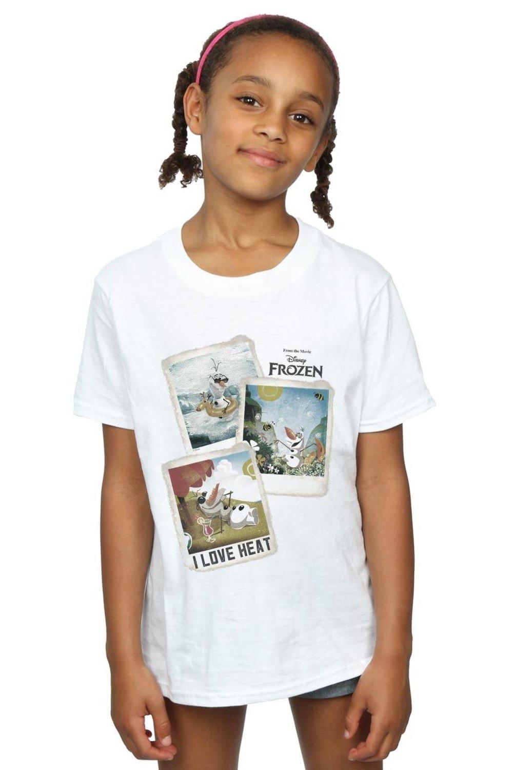 Olaf Polaroid Cotton T-Shirt