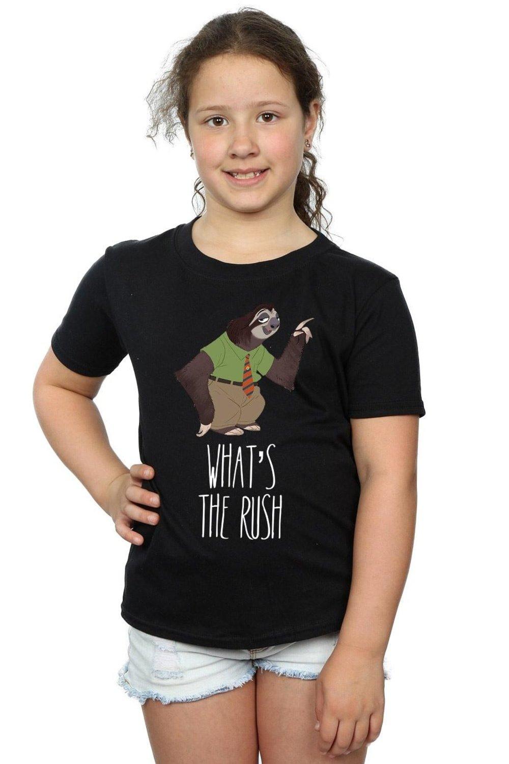 Zootropolis What’s The Rush Cotton T-Shirt