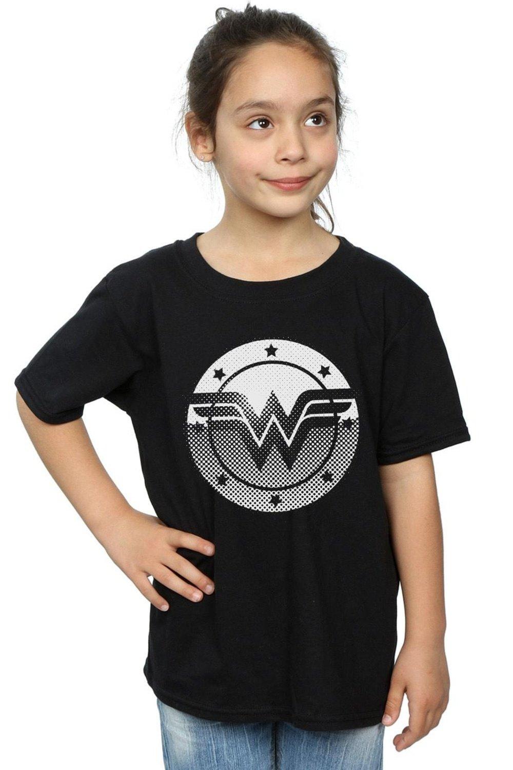 Wonder Woman Spot Logo Cotton T-Shirt