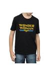 DC Comics Wonder Woman Crackle Logo T-Shirt thumbnail 3