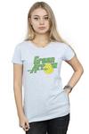 DC Comics Green Arrow Crackle Logo Cotton T-Shirt thumbnail 1