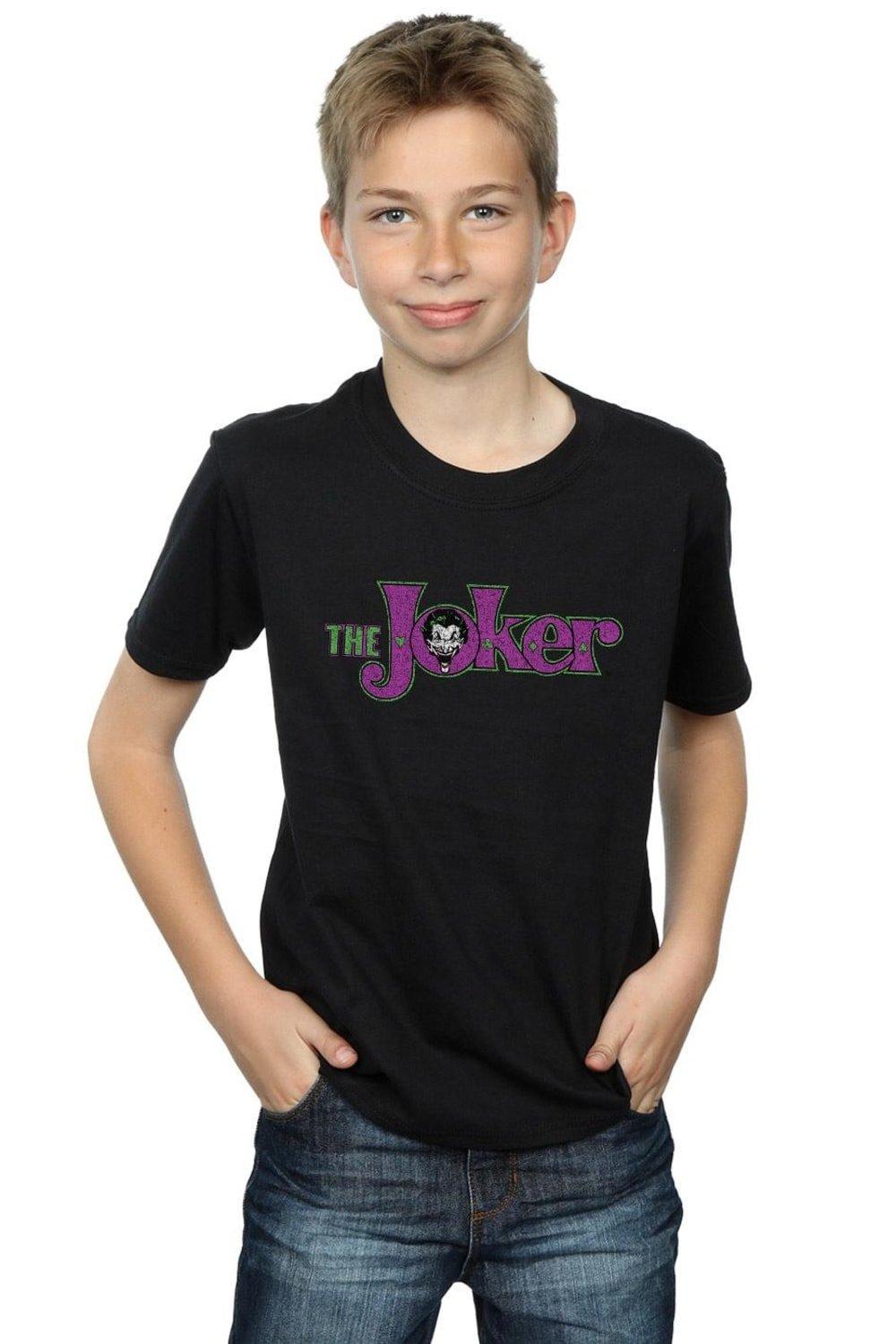The Joker Crackle Logo T-Shirt